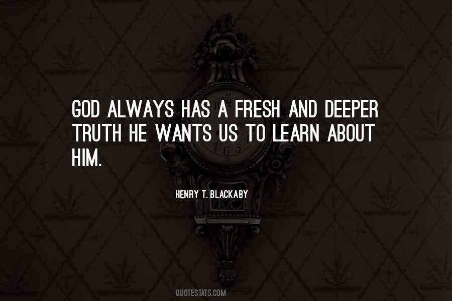 Henry T. Blackaby Quotes #569707