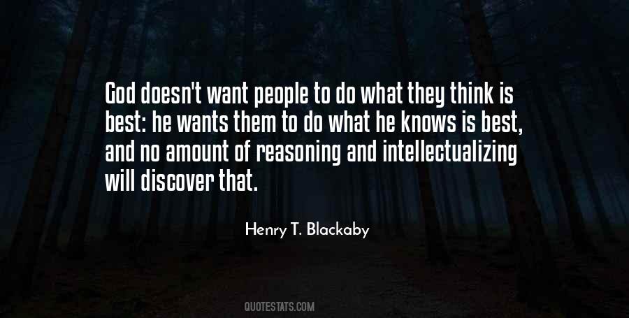 Henry T. Blackaby Quotes #848671