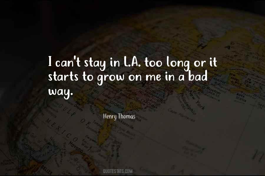 Henry Thomas Quotes #325846