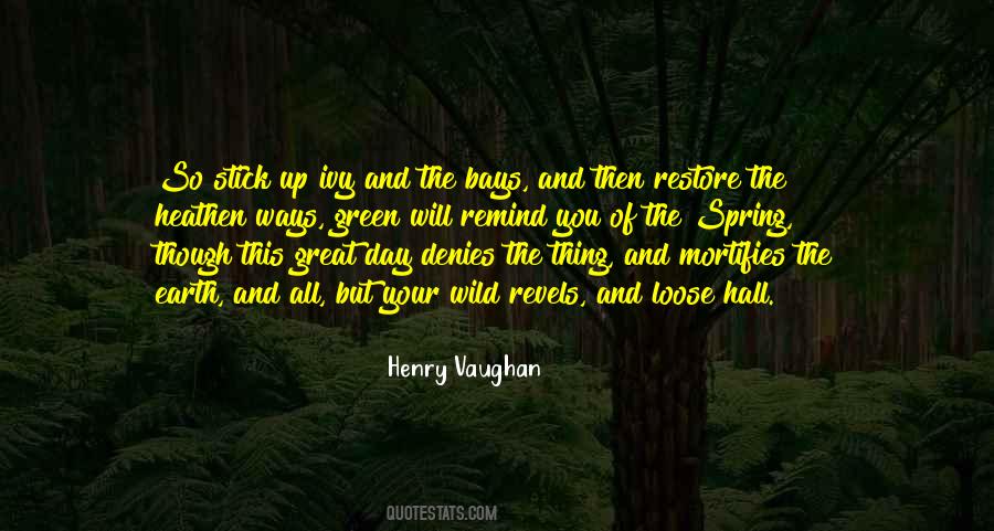 Henry Vaughan Quotes #1753075