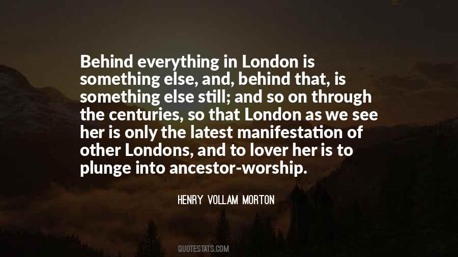 Henry Vollam Morton Quotes #1421075