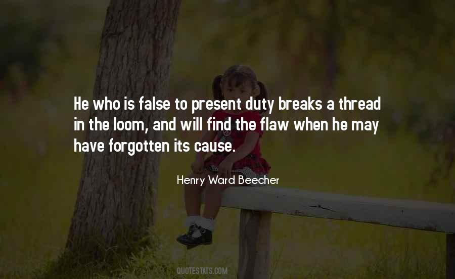 Henry Ward Beecher Quotes #1030984