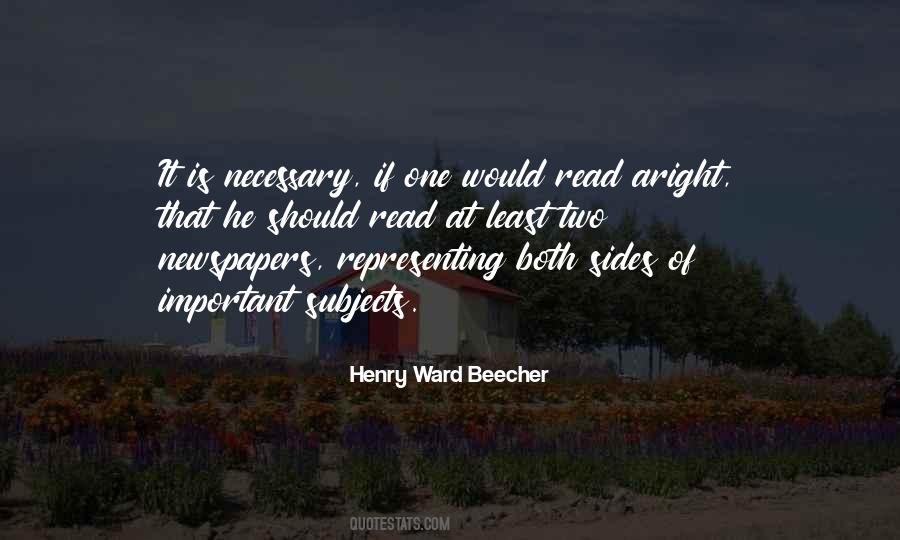 Henry Ward Beecher Quotes #1611124