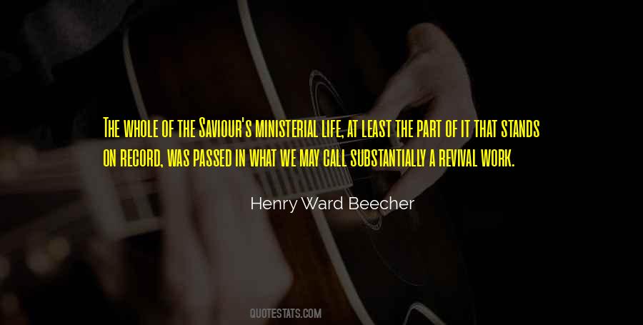 Henry Ward Beecher Quotes #301669
