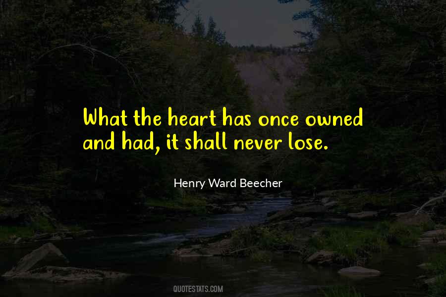 Henry Ward Beecher Quotes #694155