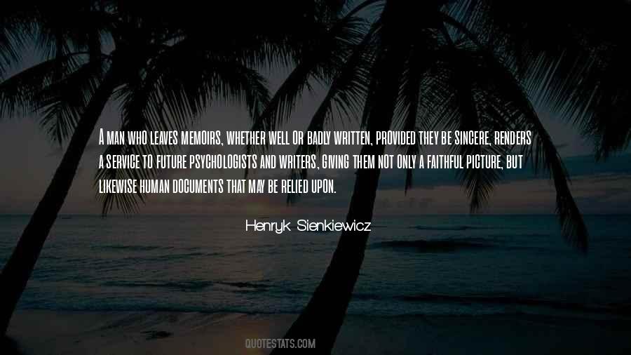 Henryk Sienkiewicz Quotes #1326593