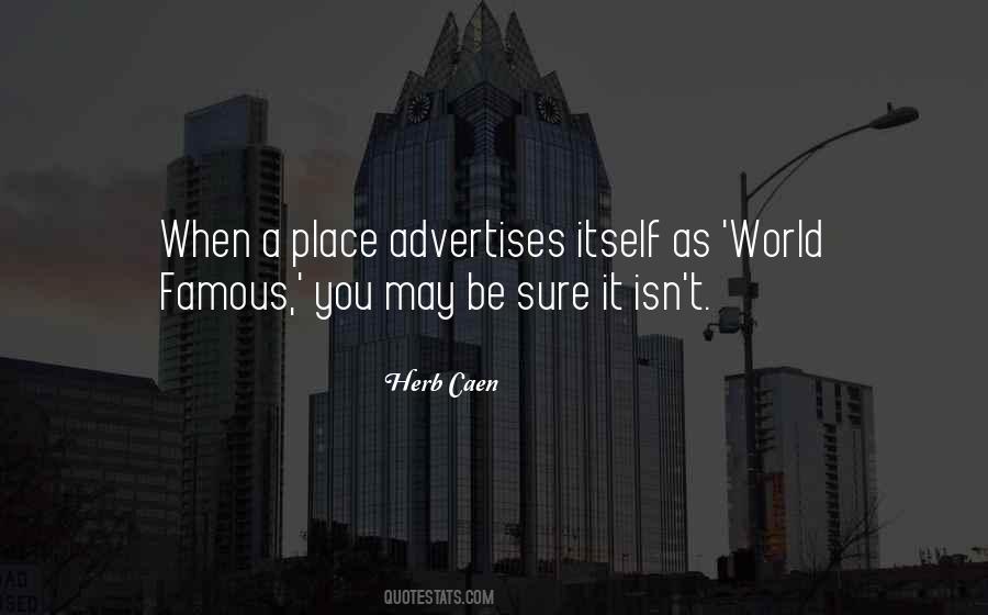 Herb Caen Quotes #1267715