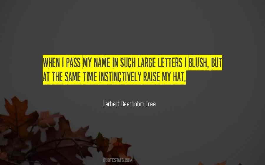 Herbert Beerbohm Tree Quotes #808431