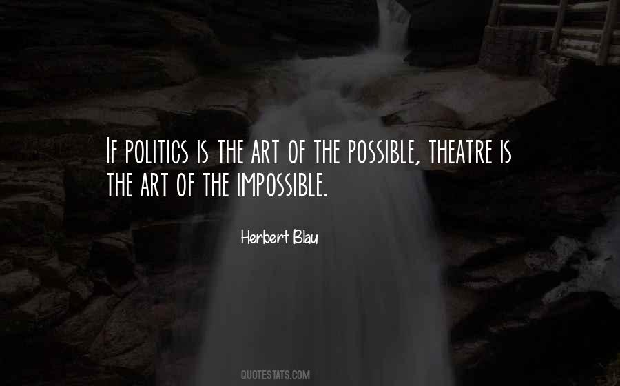 Herbert Blau Quotes #908050