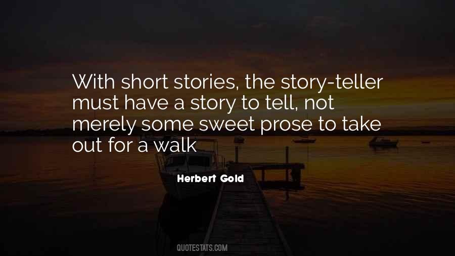 Herbert Gold Quotes #555484