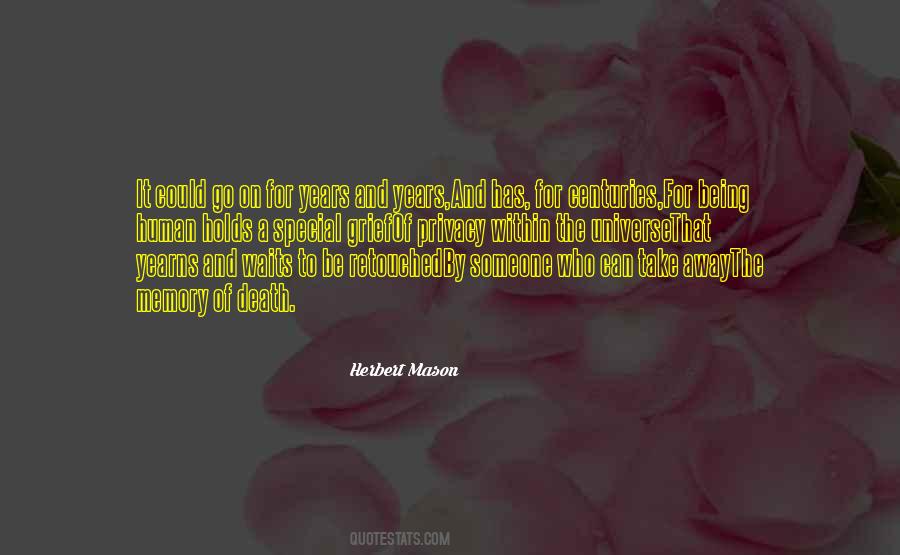 Herbert Mason Quotes #995405