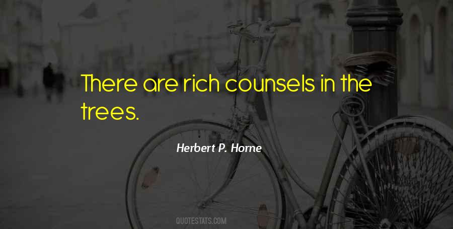 Herbert P. Horne Quotes #6892