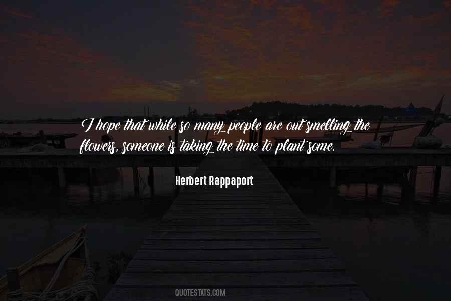 Herbert Rappaport Quotes #860986