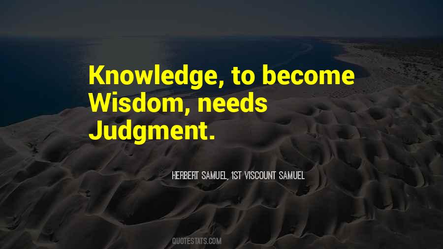 Herbert Samuel, 1st Viscount Samuel Quotes #26391