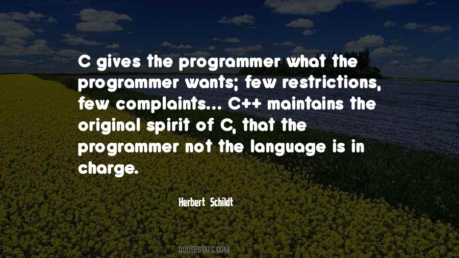 Herbert Schildt Quotes #1291849