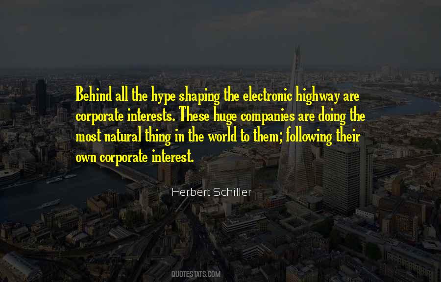 Herbert Schiller Quotes #297373