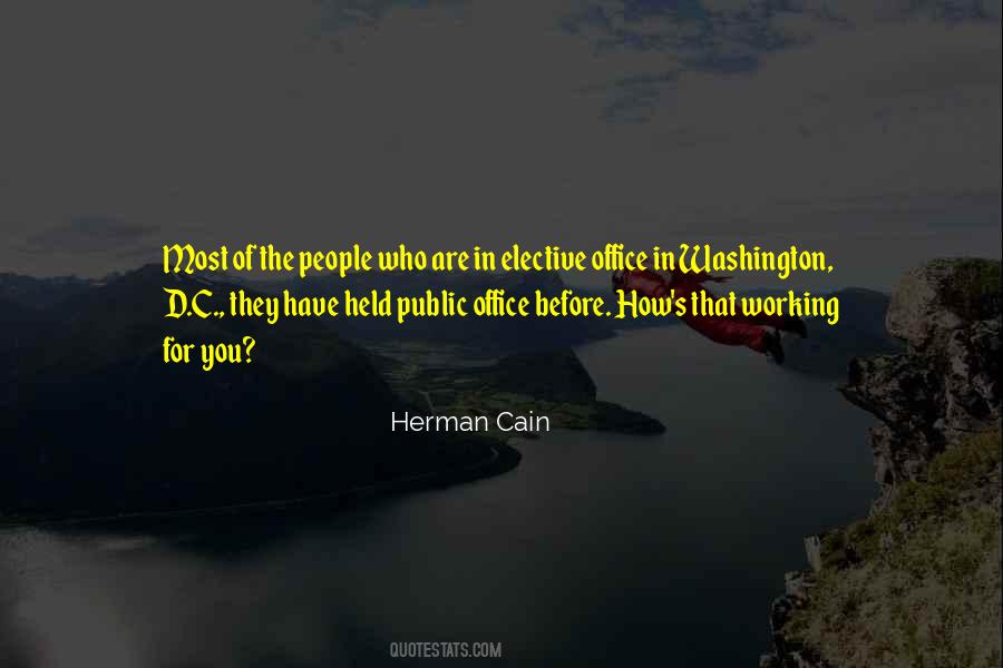 Herman Cain Quotes #1221836