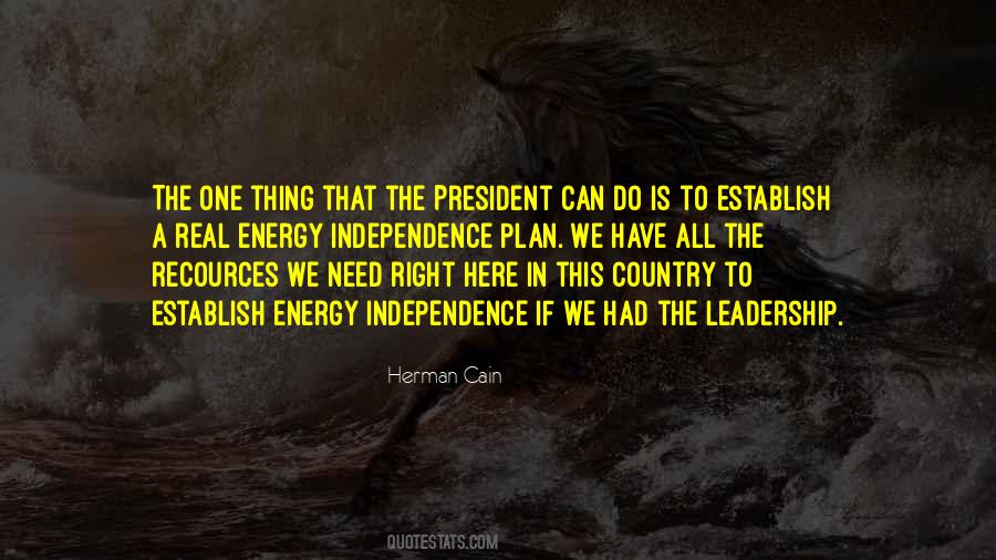 Herman Cain Quotes #1607974