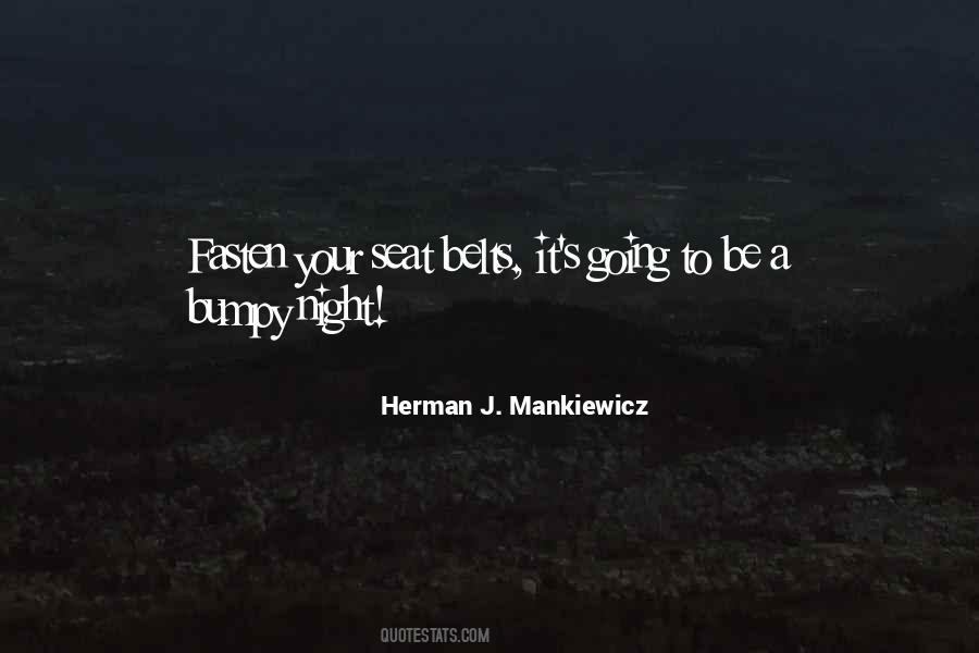 Herman J. Mankiewicz Quotes #1767547