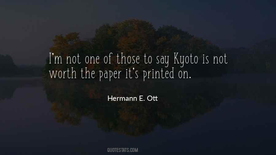 Hermann E. Ott Quotes #945505
