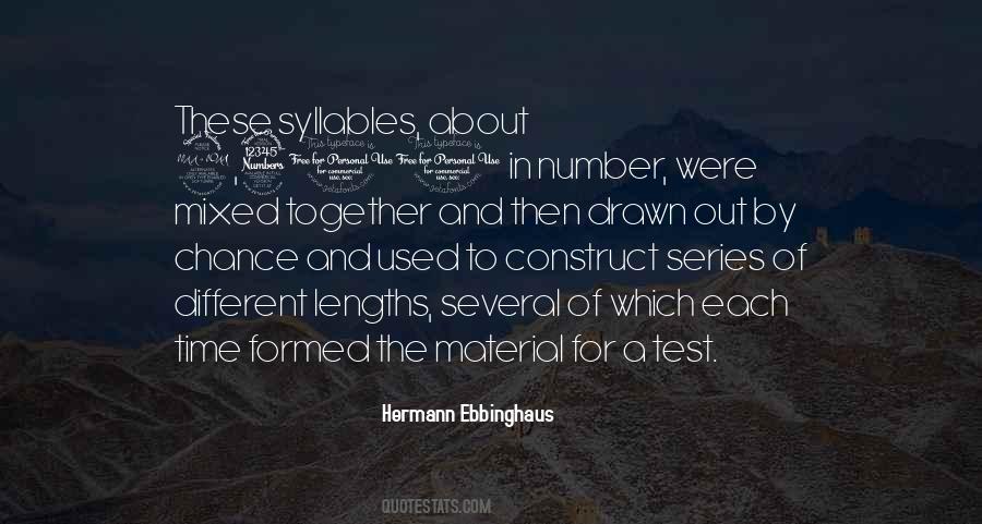 Hermann Ebbinghaus Quotes #1736962