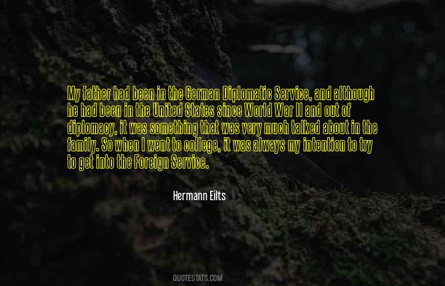 Hermann Eilts Quotes #663870