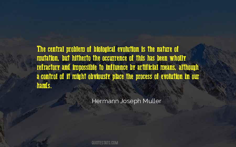 Hermann Joseph Muller Quotes #957075