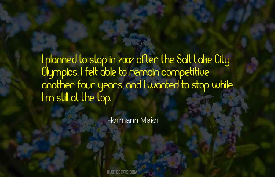 Hermann Maier Quotes #1020110