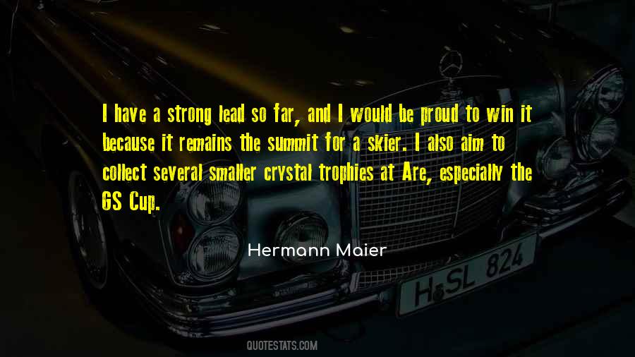 Hermann Maier Quotes #301864