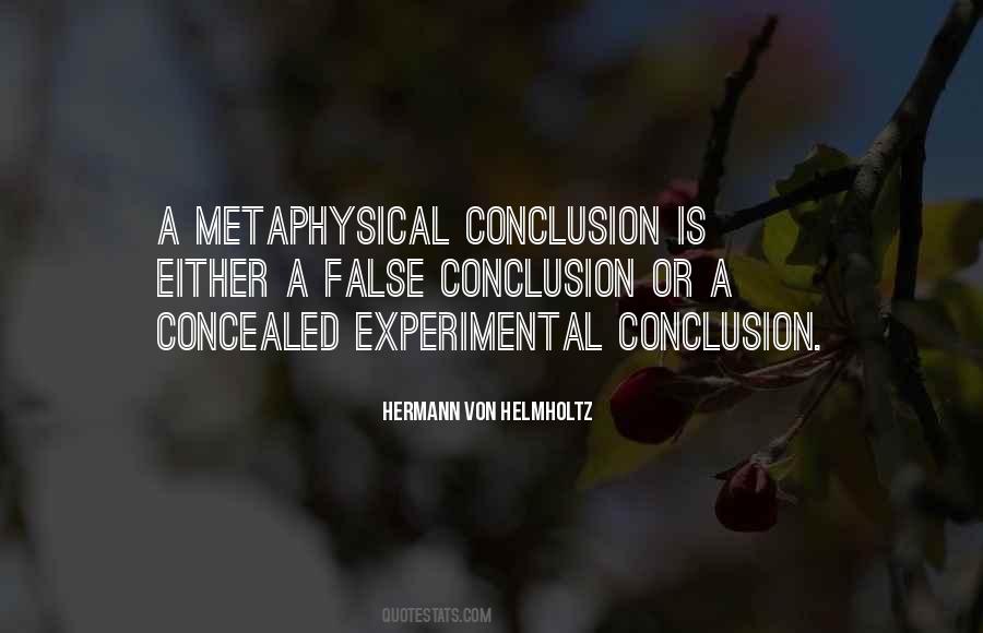 Hermann Von Helmholtz Quotes #307640