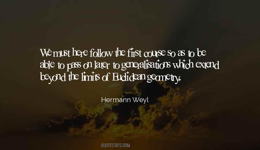 Hermann Weyl Quotes #1134657