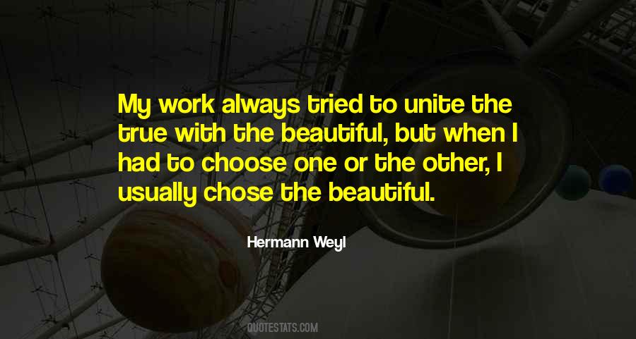 Hermann Weyl Quotes #1773876