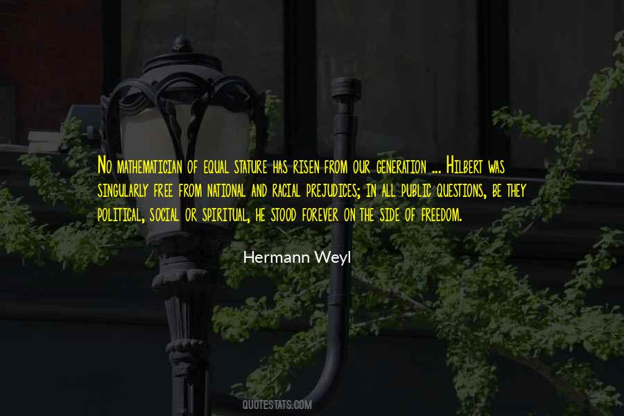 Hermann Weyl Quotes #286390