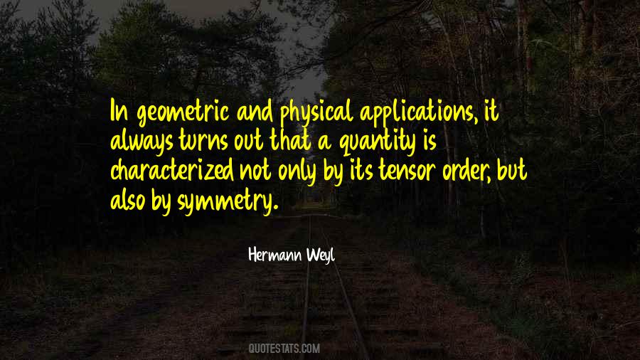 Hermann Weyl Quotes #76826