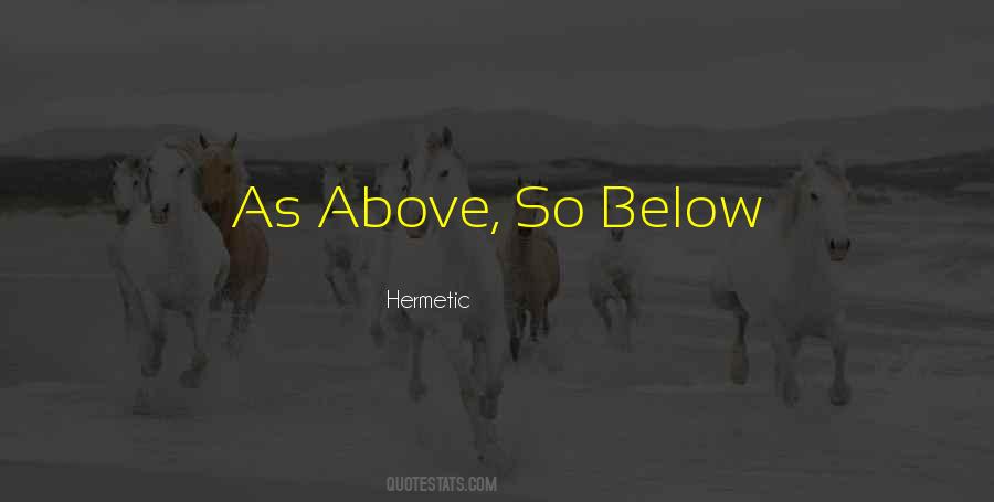 Hermetic Quotes #1086179