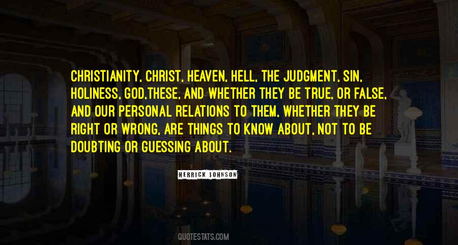 Herrick Johnson Quotes #1334726