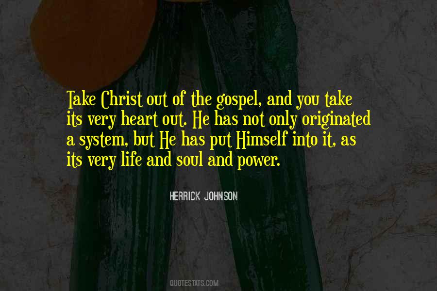 Herrick Johnson Quotes #1590068
