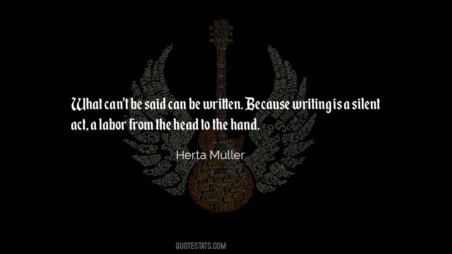 Herta Muller Quotes #215012