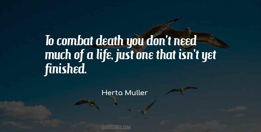 Herta Muller Quotes #972726