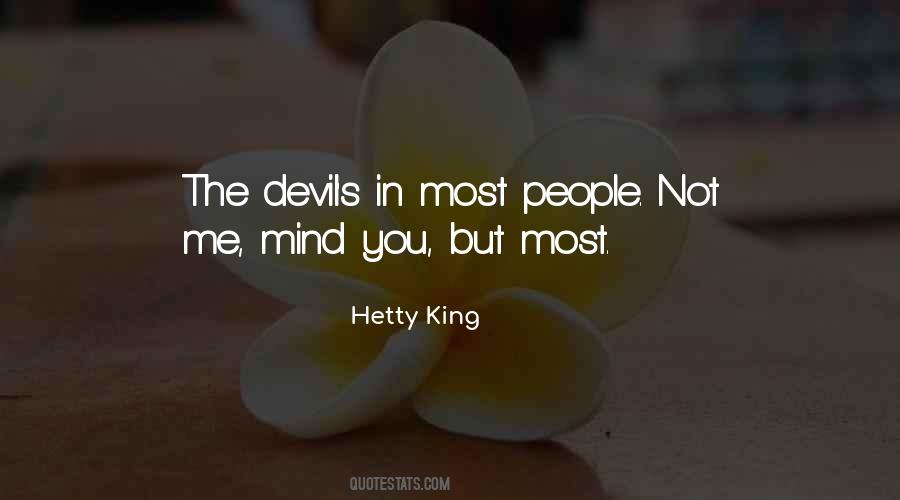 Hetty King Quotes #1787559