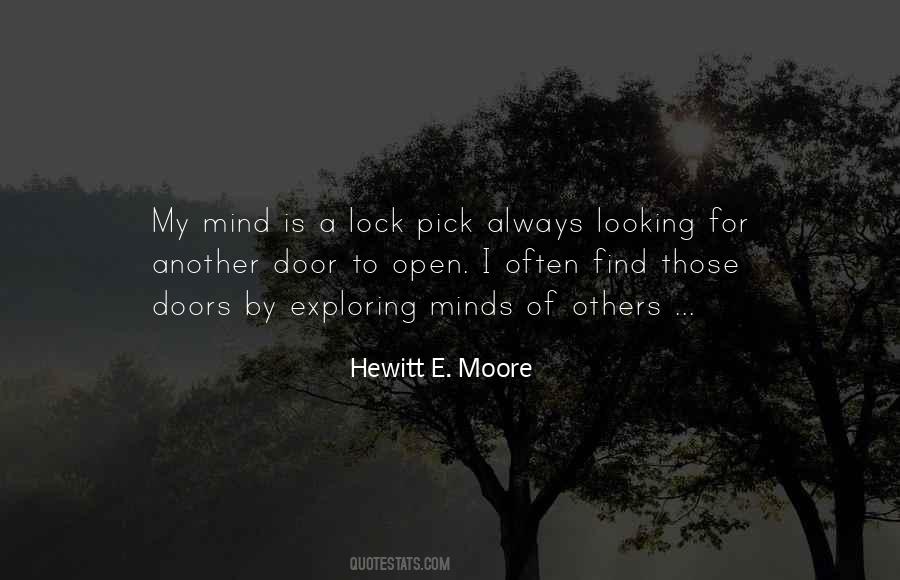 Hewitt E. Moore Quotes #39911