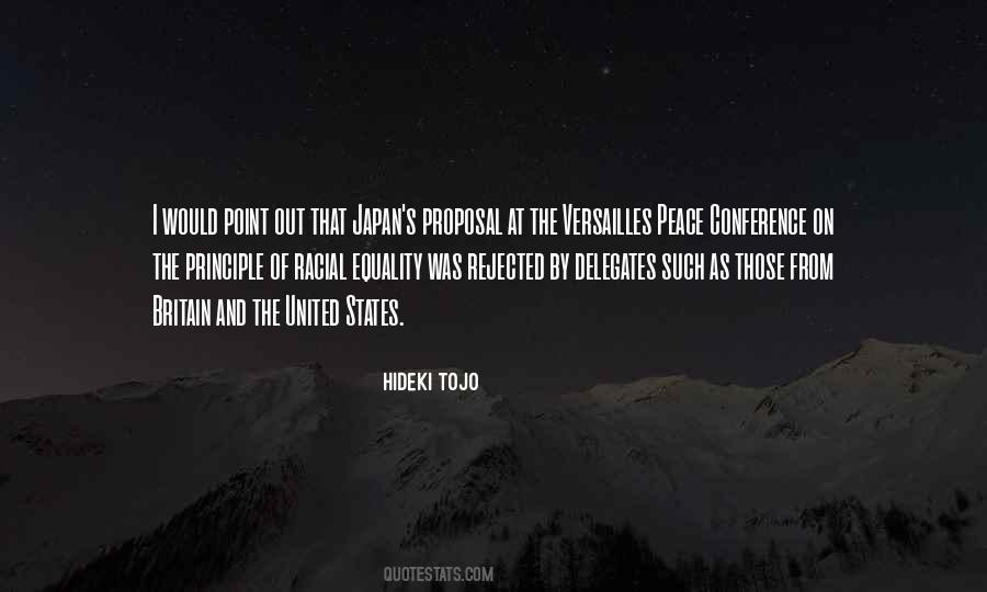 Hideki Tojo Quotes #1050318