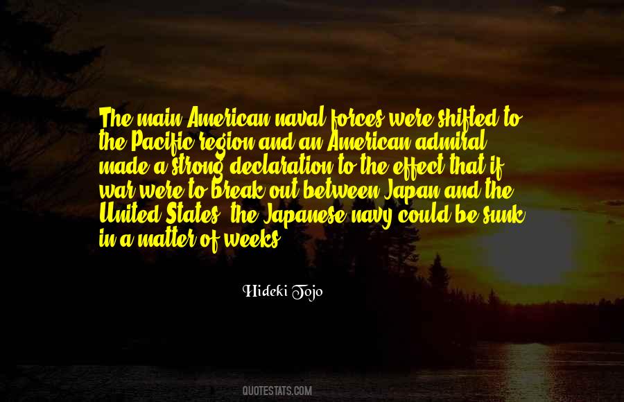 Hideki Tojo Quotes #1772395