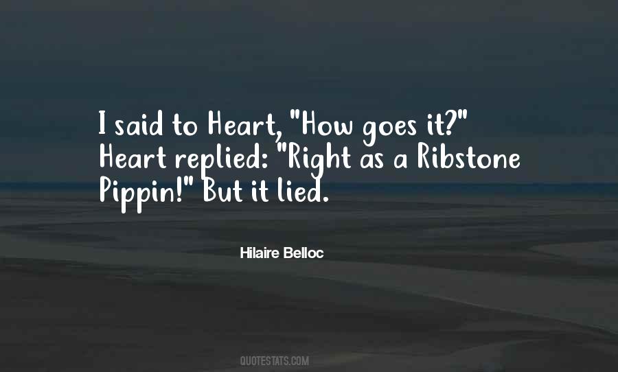 Hilaire Belloc Quotes #1536542