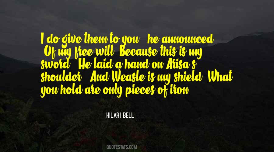 Hilari Bell Quotes #1210936