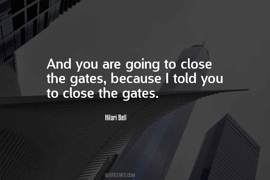 Hilari Bell Quotes #1514907