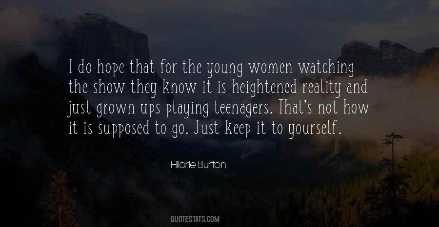Hilarie Burton Quotes #533344