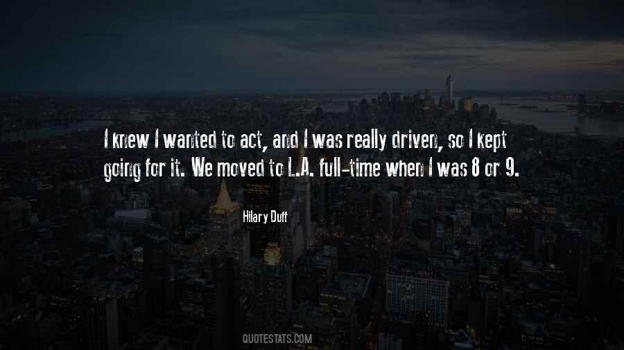 Hilary Duff Quotes #122739