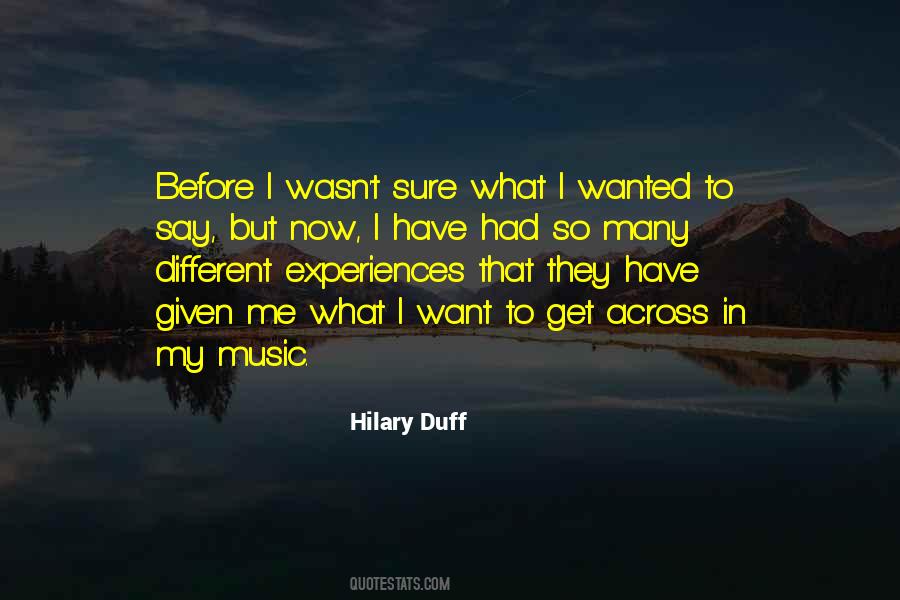 Hilary Duff Quotes #1457814