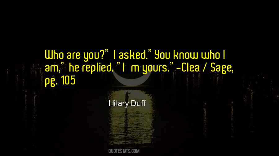 Hilary Duff Quotes #423174